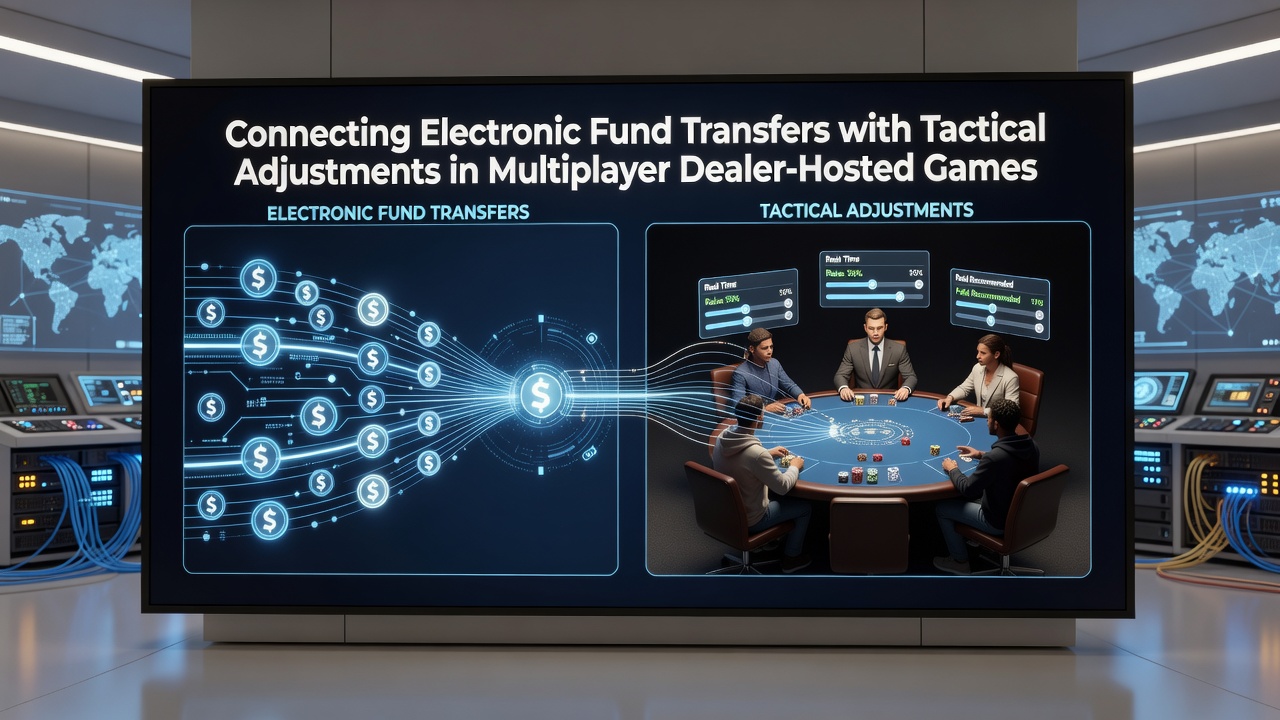 Close-up of a mobile live dealer table showing real-time balance updates following an electronic fund transfer during a multiplayer session
