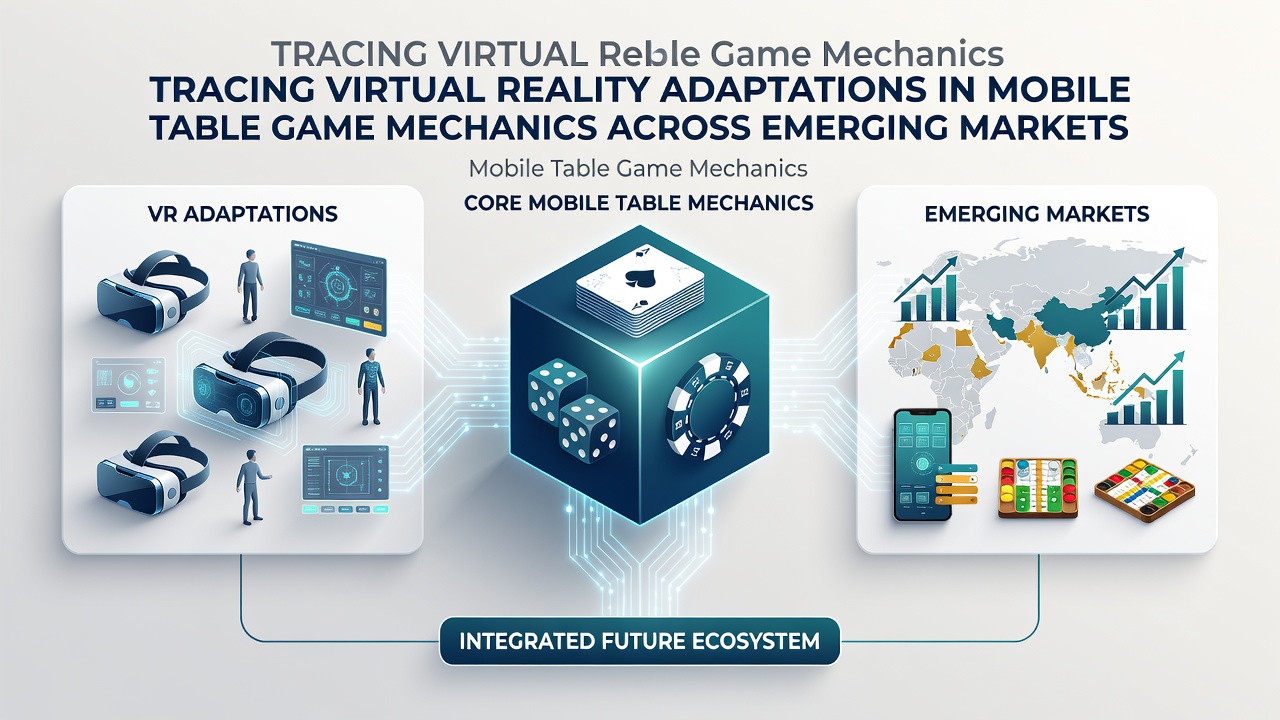 Users interacting with adapted mobile table games featuring VR elements in diverse emerging market locations